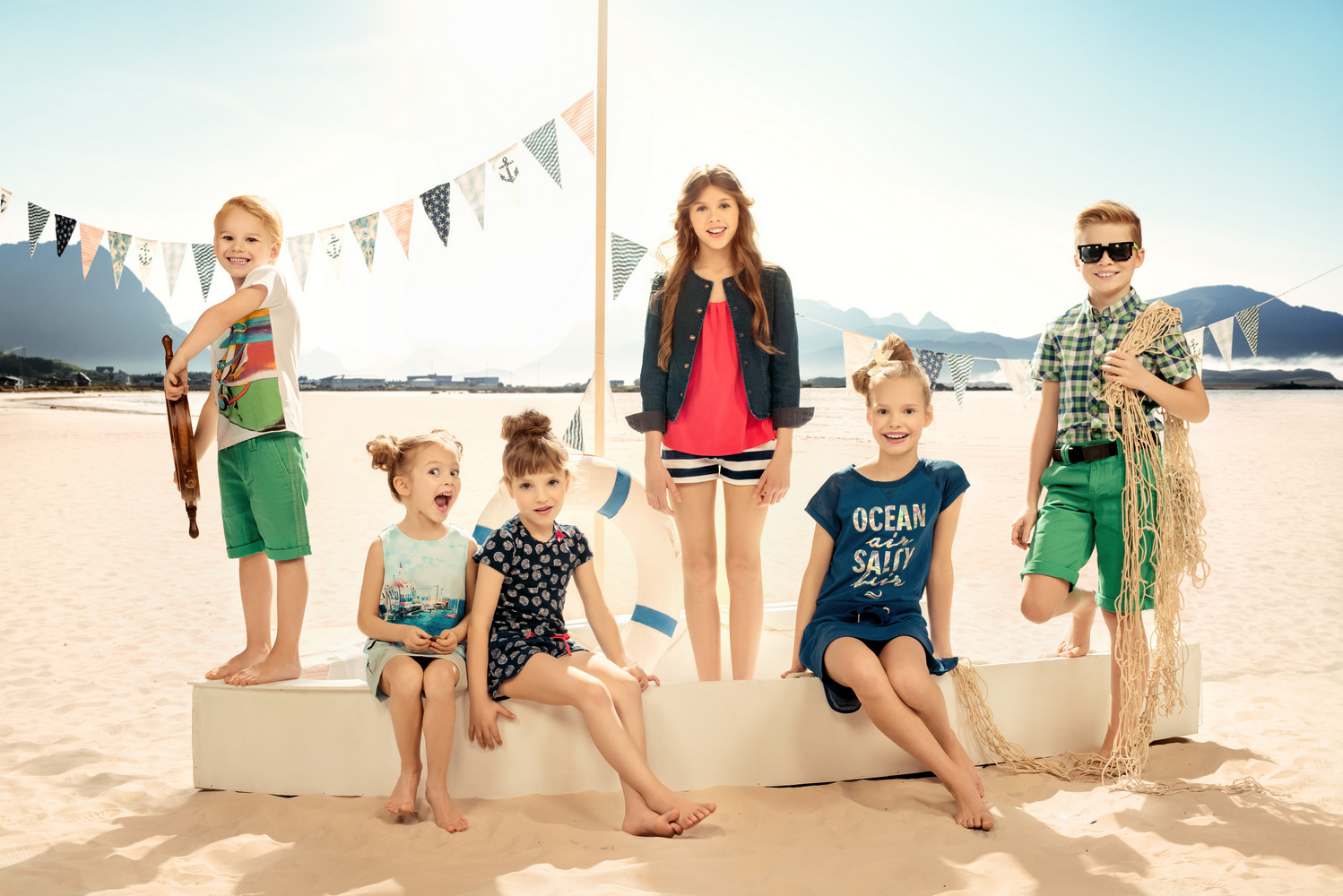 Дети в рекламе одежды