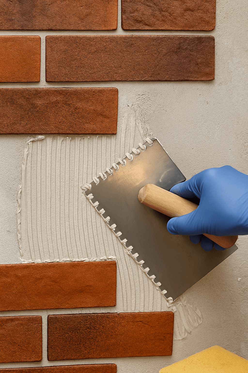 Монтаж гибкой плитки, гибкого камня 