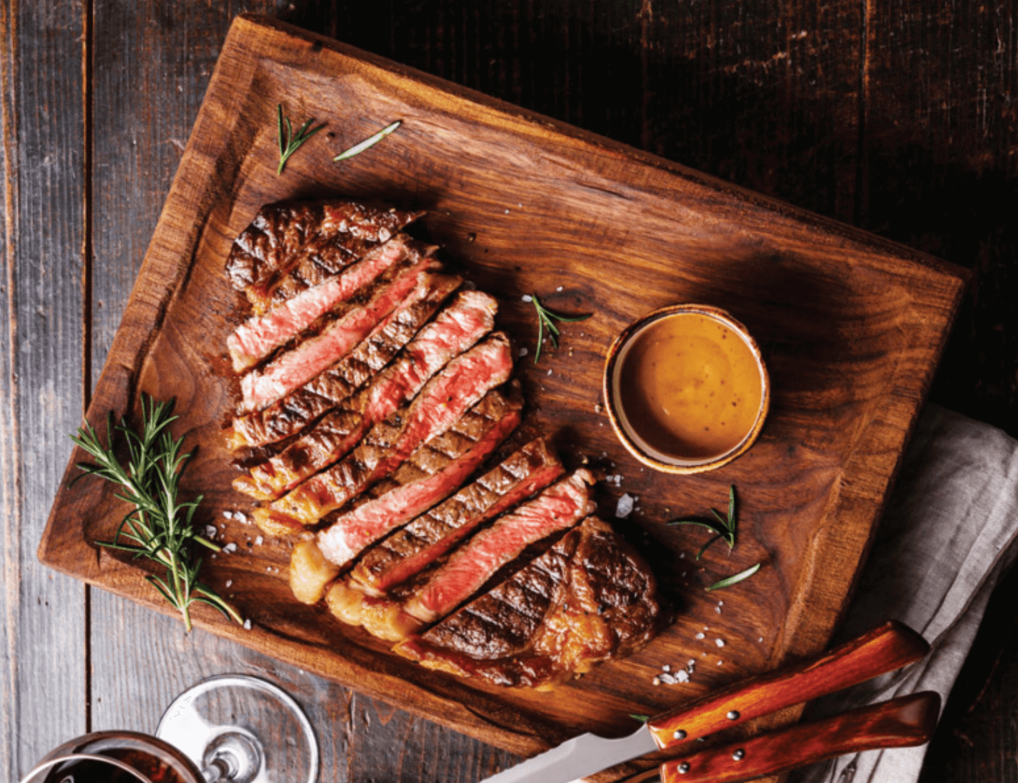 beef steak in bar uluwatu