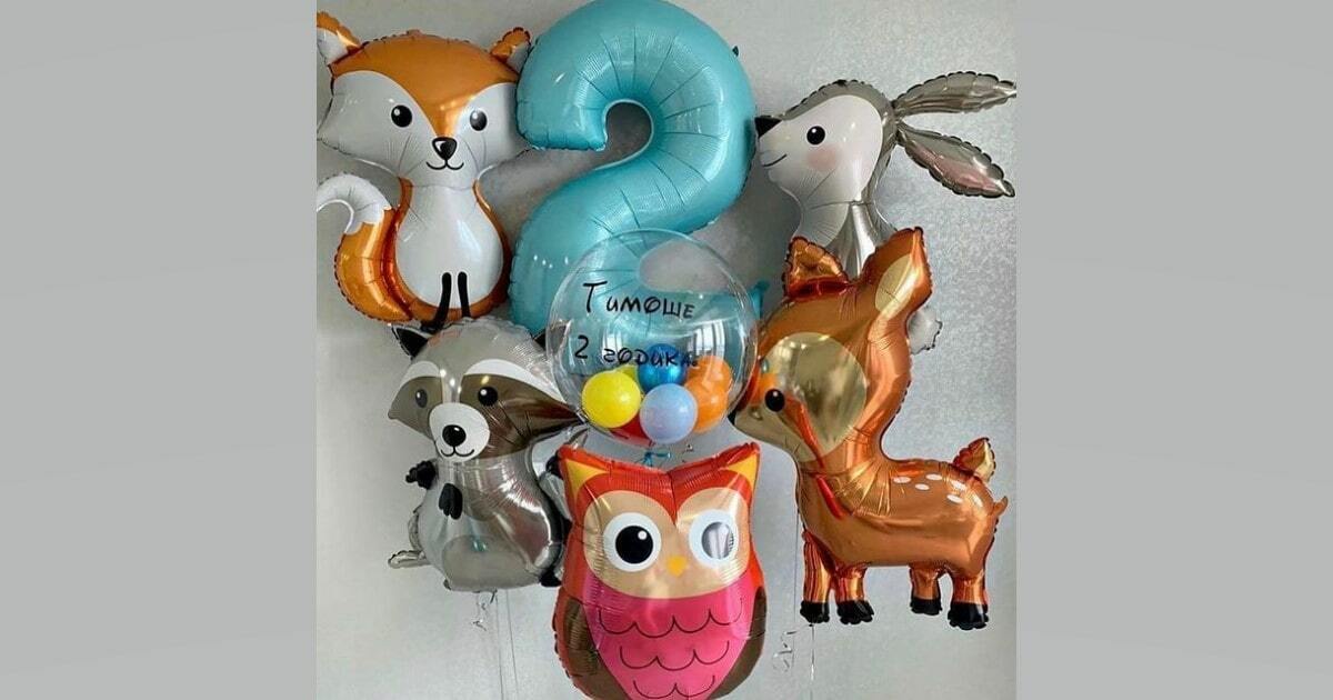 Фольгированные фигуры купить