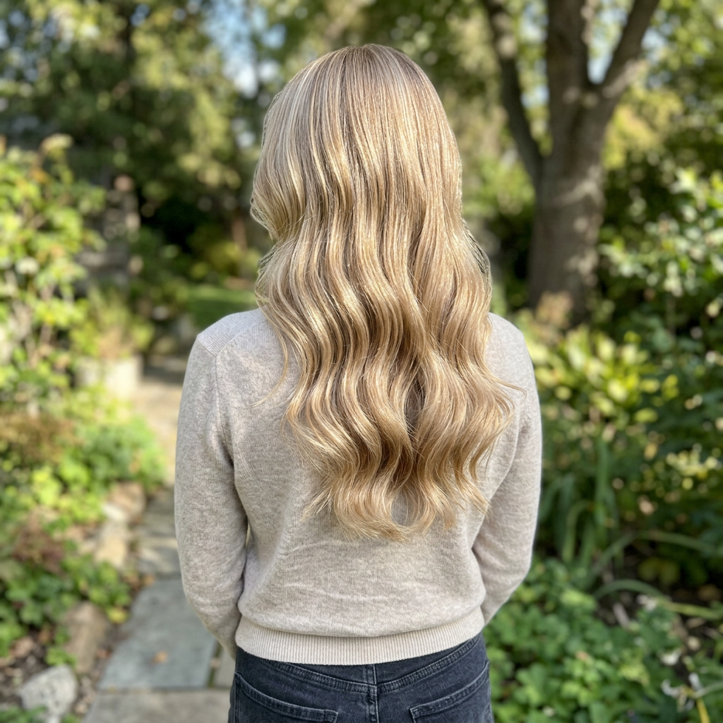 Сравнение бежевого и карамельного блонда на двух примерах окрашивания