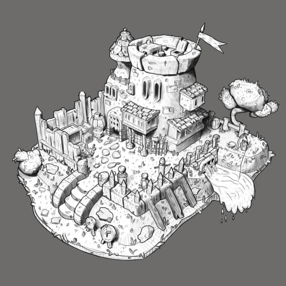 Иллюстрация к отзыву студента NewArtSchool: 2D Рисунок Базис