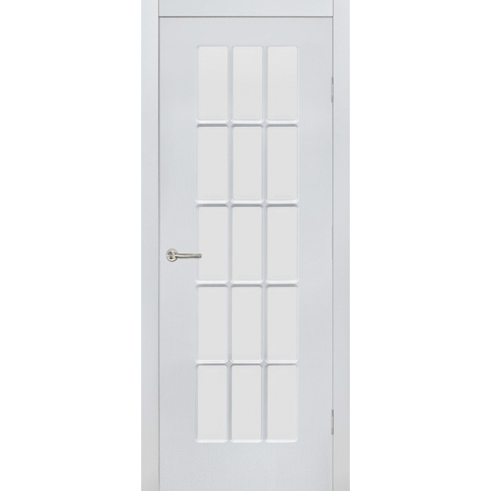 Дверь Турин белая эмаль