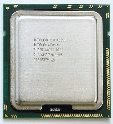 Процессор Intel Xeon X5550, 4 ядра, 2,66 Гц, FCLGA1366