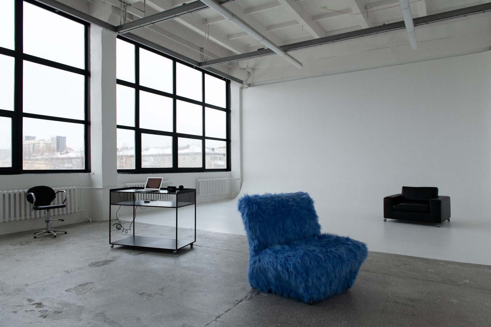 Зал-конструктор ЦЕХ в фотостудии ЭЛЕКТРОЗАВОД ⚡