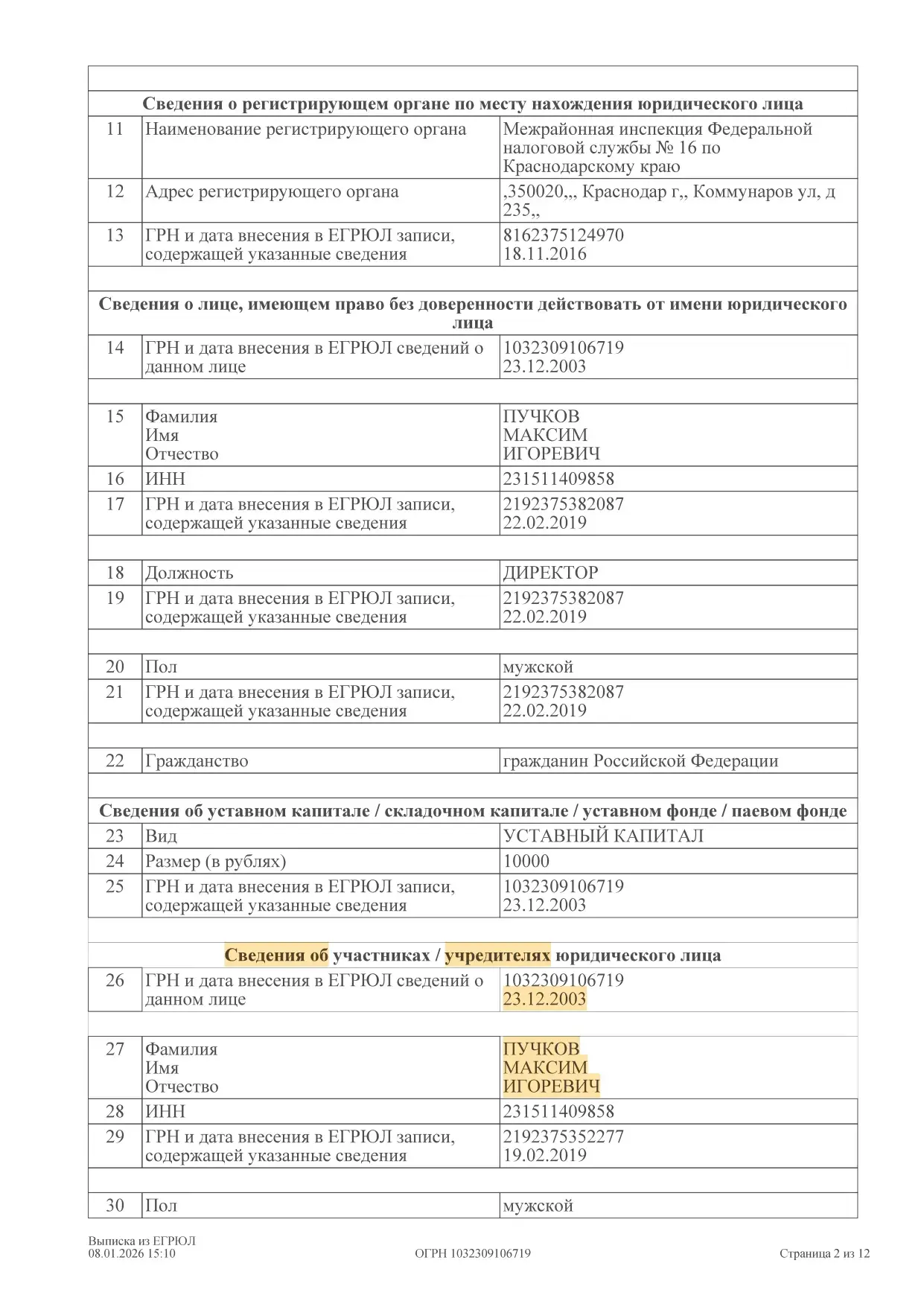  extract from the Unified State Register of Legal Entities_2nd page