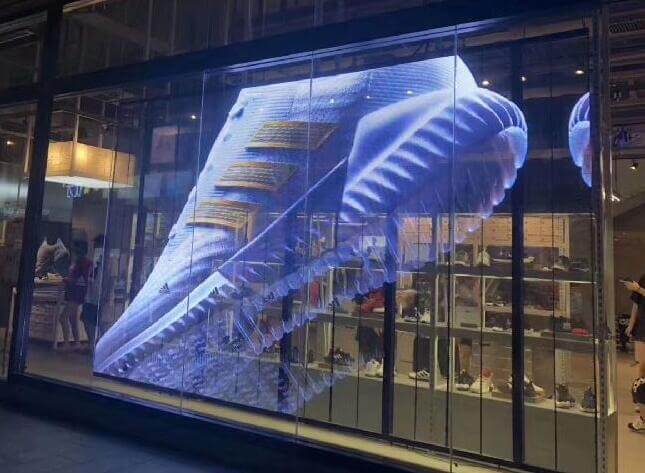 Современное оформление прилавка с LED-подсветкой