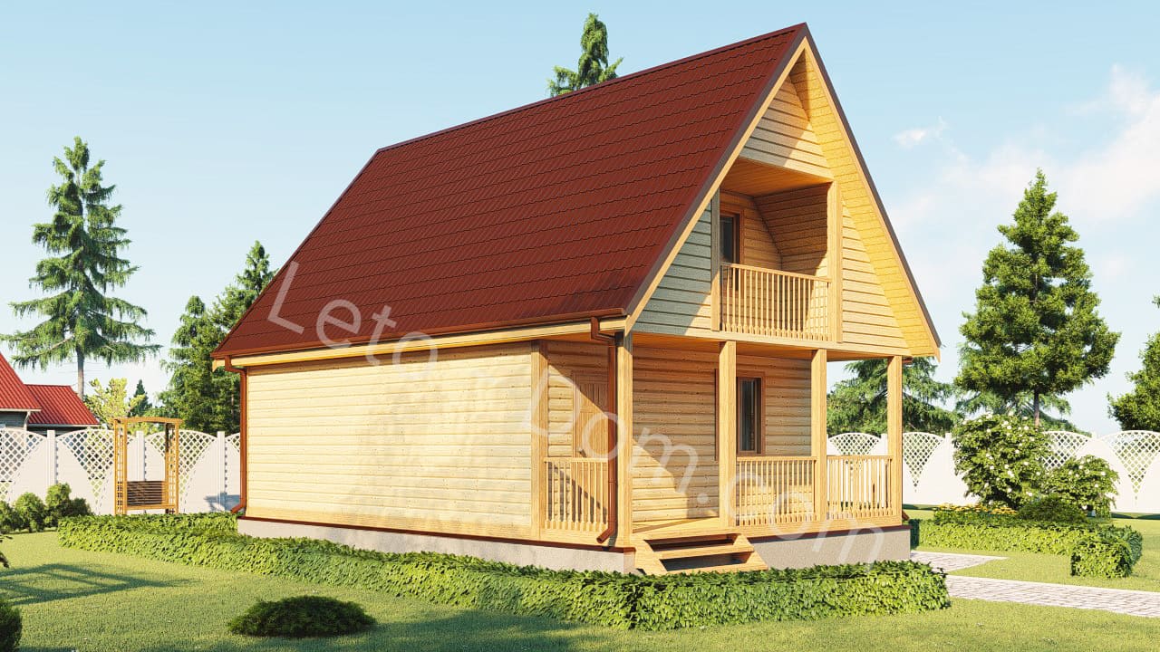 дом из бруса