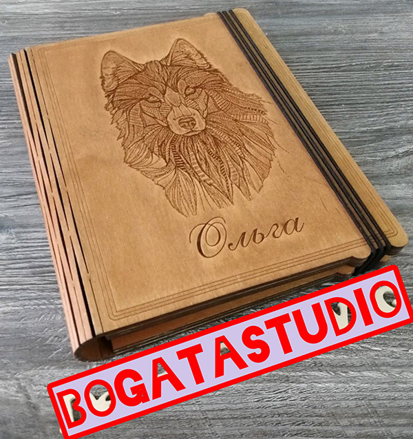 Блокнот Волк