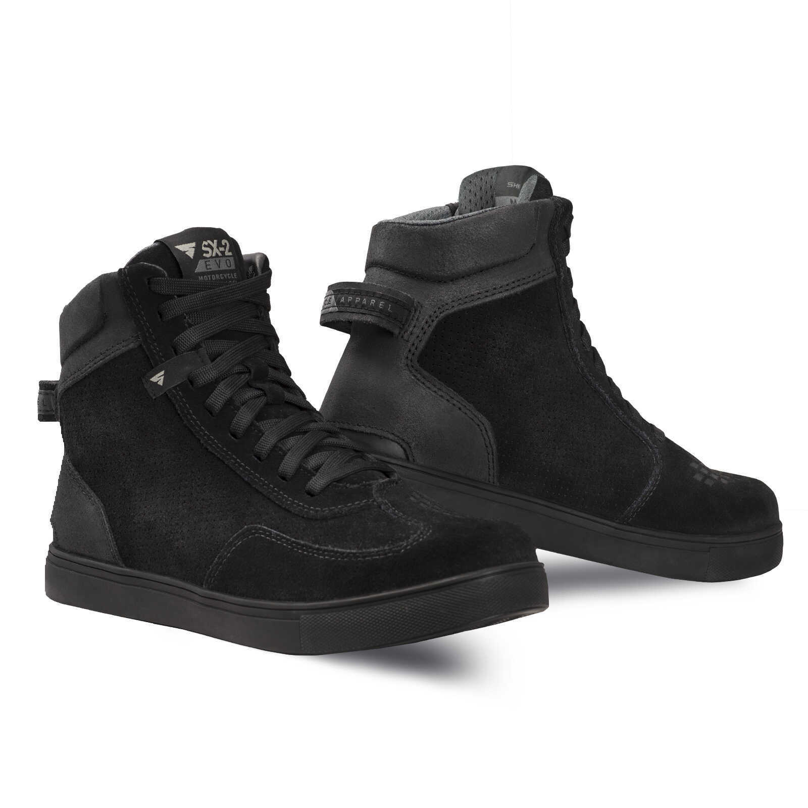 Мотокеды SHIMA SX-2 EVO Men Black, чёрный — в наличии в Санкт-Петербурге