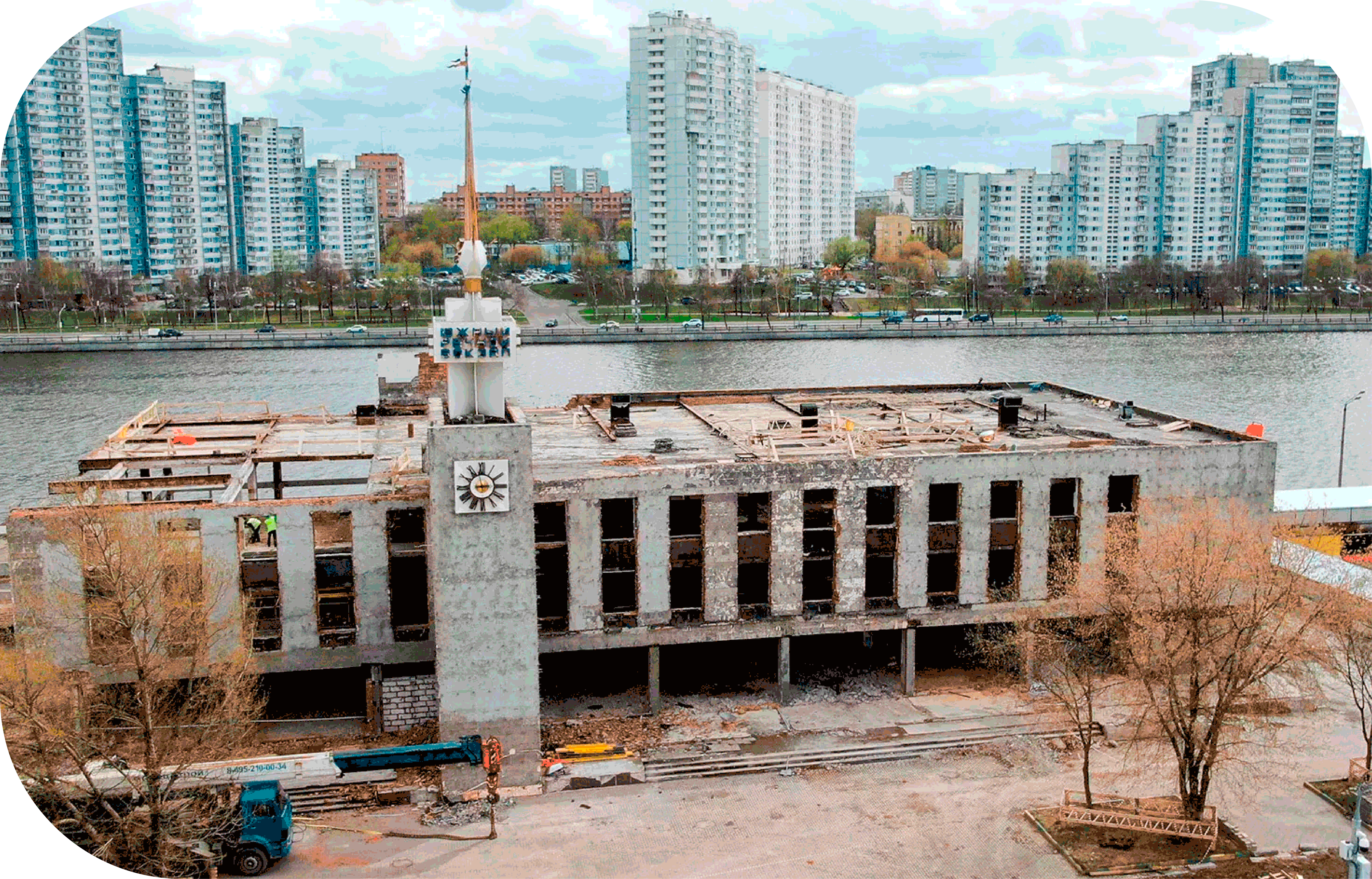 Южный Речной Вокзал Фотографии Здания