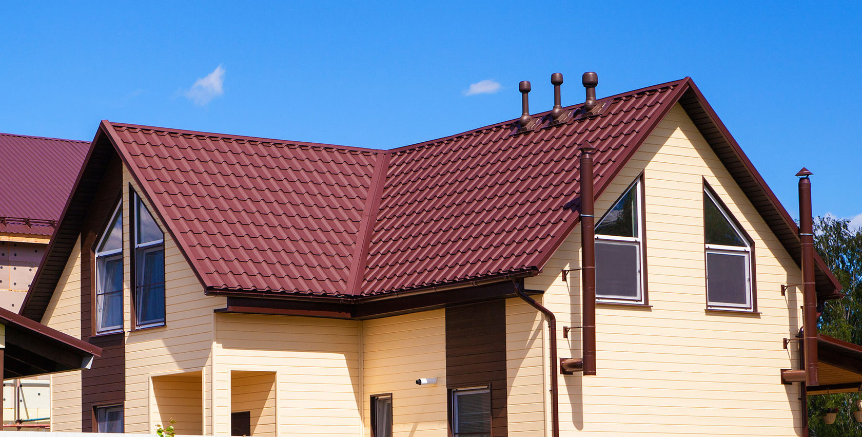 Тихорецк металлический дом кровля