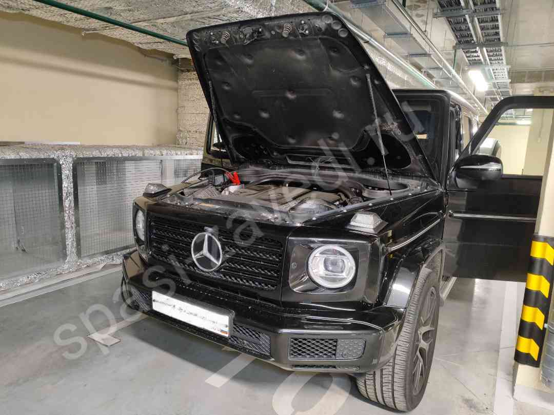 Замена АКБ в Mercedes-Benz G-Class