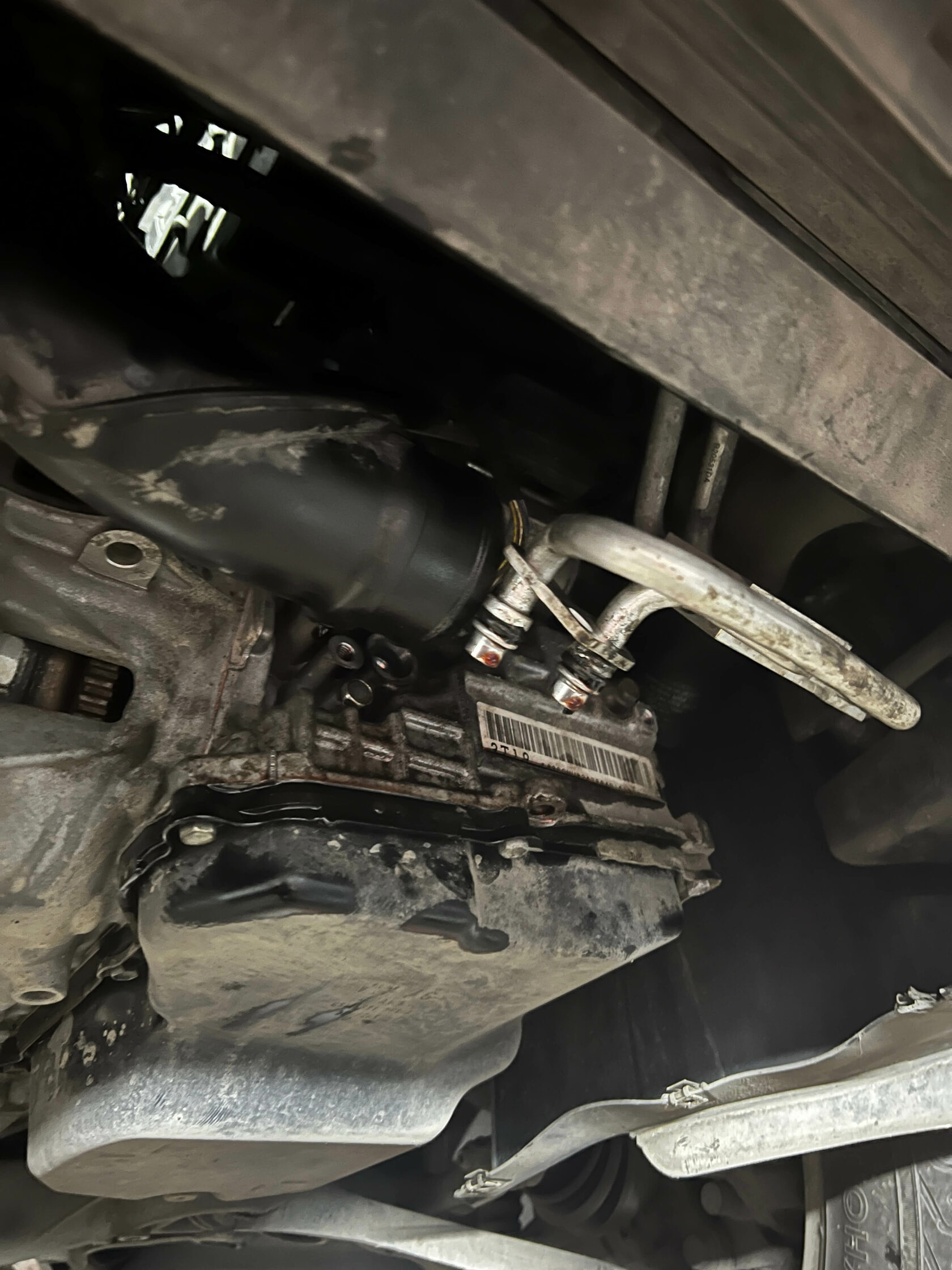 Подключение к охлаждению АКПП Tiguan