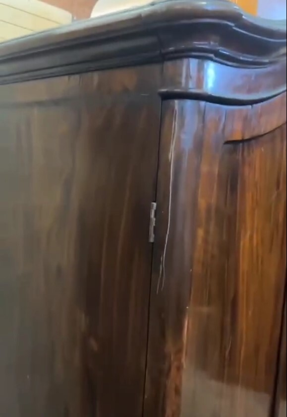 Восстановление шкафа/шифоньера XIX века с утратами