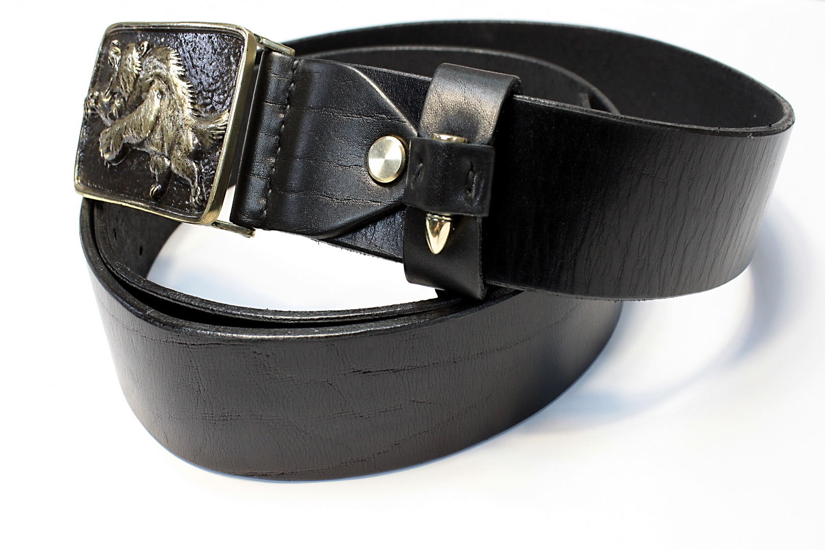 Пряжка с медведем