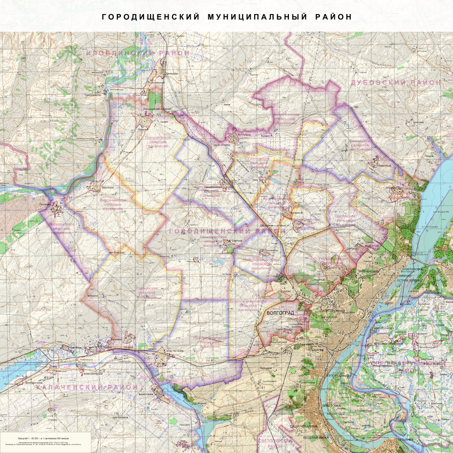 Топографическая карта суровикинского района волгоградской области