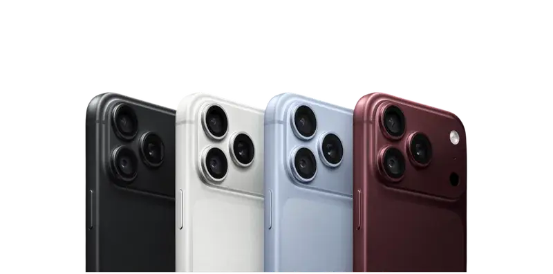 Блок камер iPhone 18 Pro Max всех четырёх цветов