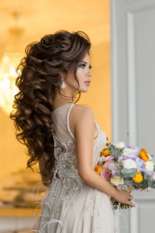 Как выбрать свадебную прическу невесте с редкими волосами