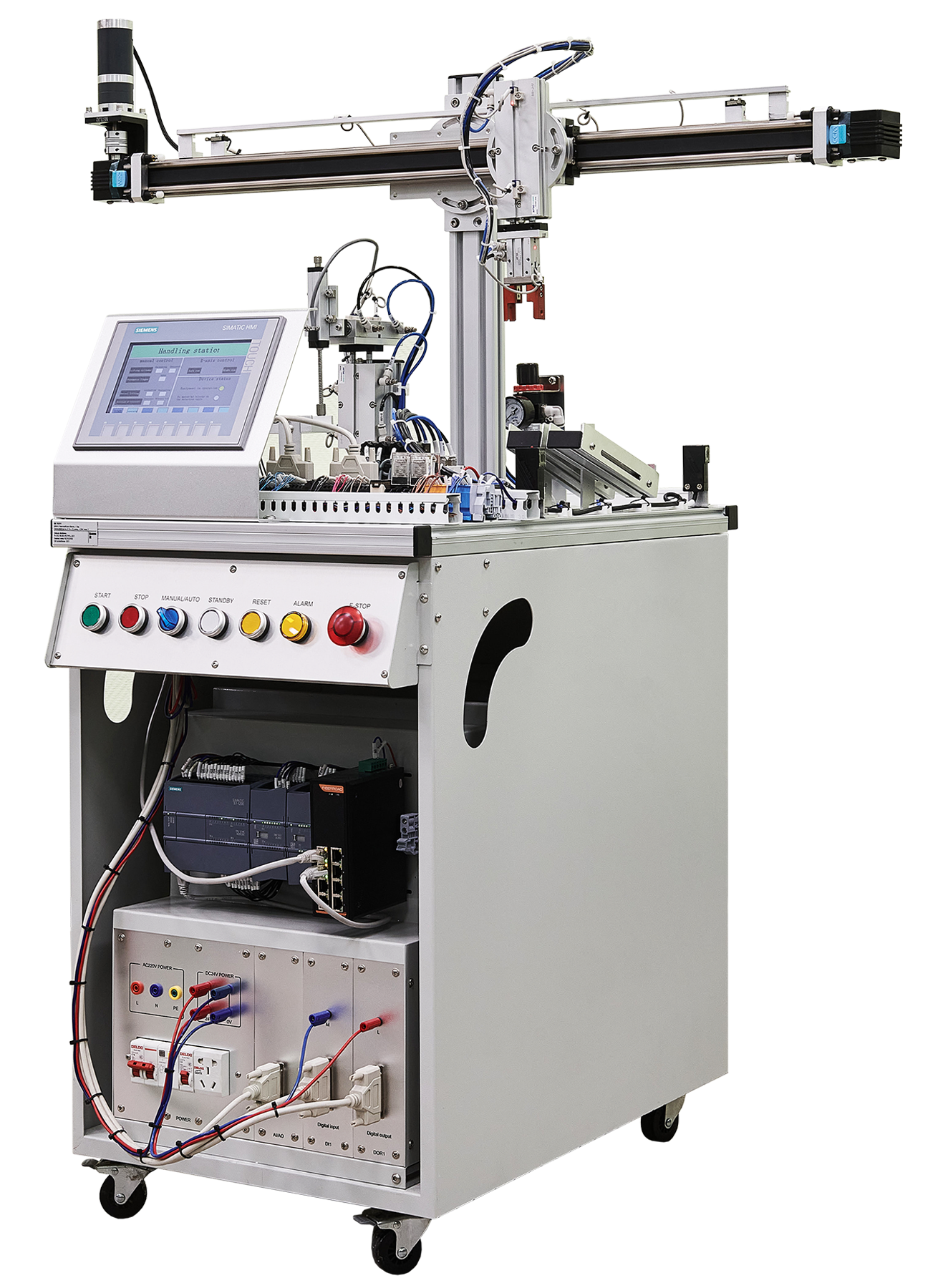 профессиональное учебное оборудование, производство учебного оборудования, мехатронная станция, искра, мехатроника, робототехника, станция обработки