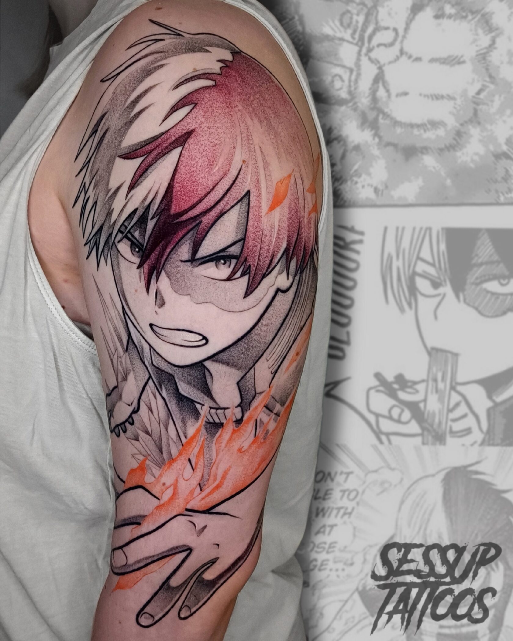 Anime Tattoo and Merch