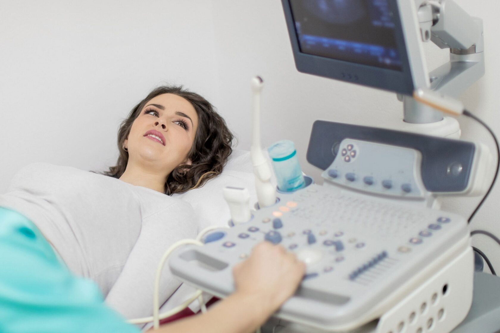 Preparation for ultrasound of the pelvic organs (uterus, appendages) in women