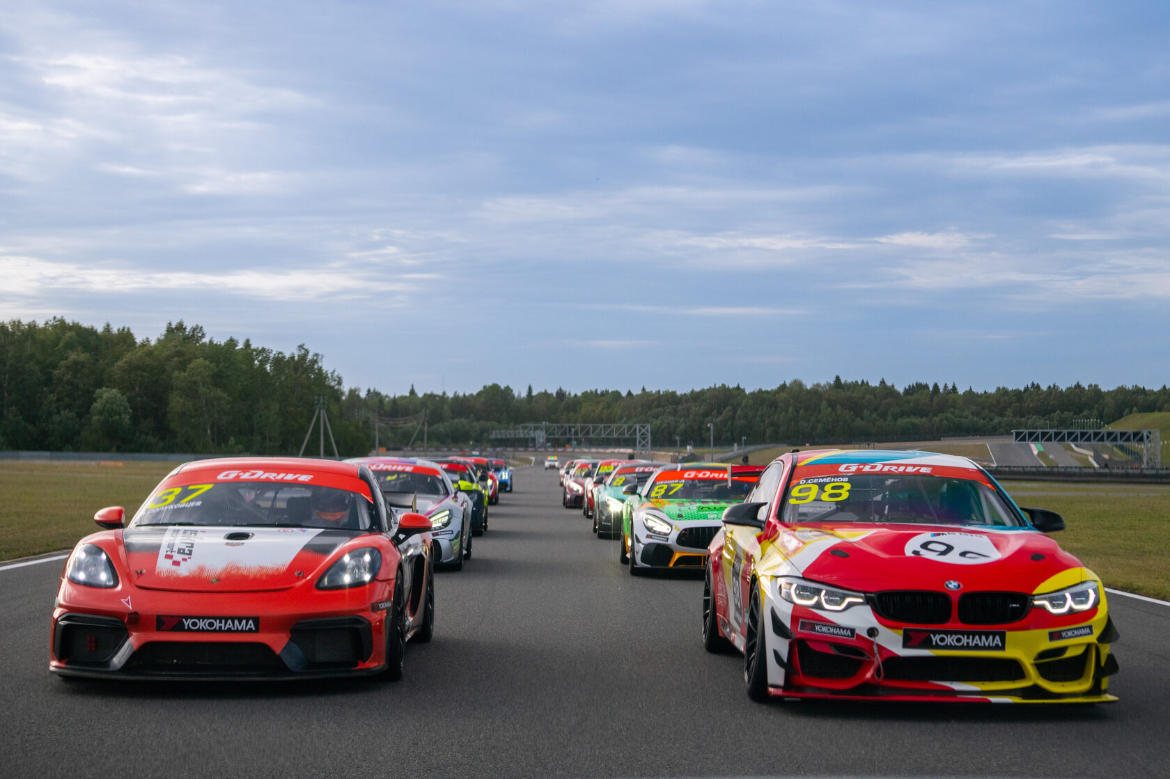 360 Modena Ferrari Moscow Raceway