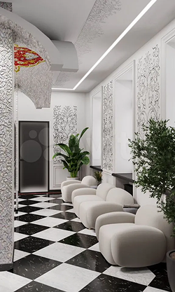 Офисный коридор