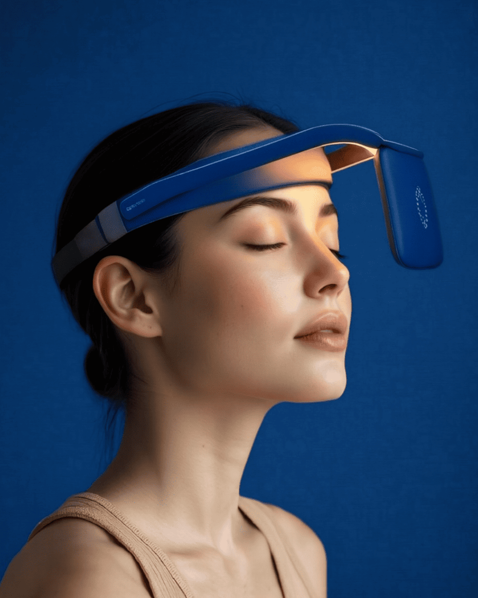 NeuroVIZR NR9 — нейротренажёр для мозга, устройство светозвуковой стимуляции