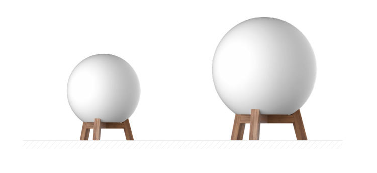 Светильник на подставке Small размером 35, 50 см