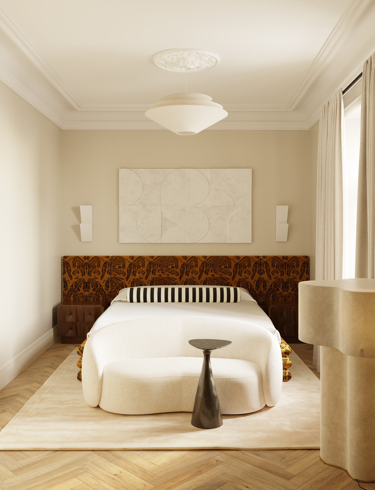 Светильник Westelm в интерьере дизайнера Екатерины Фёдоровой