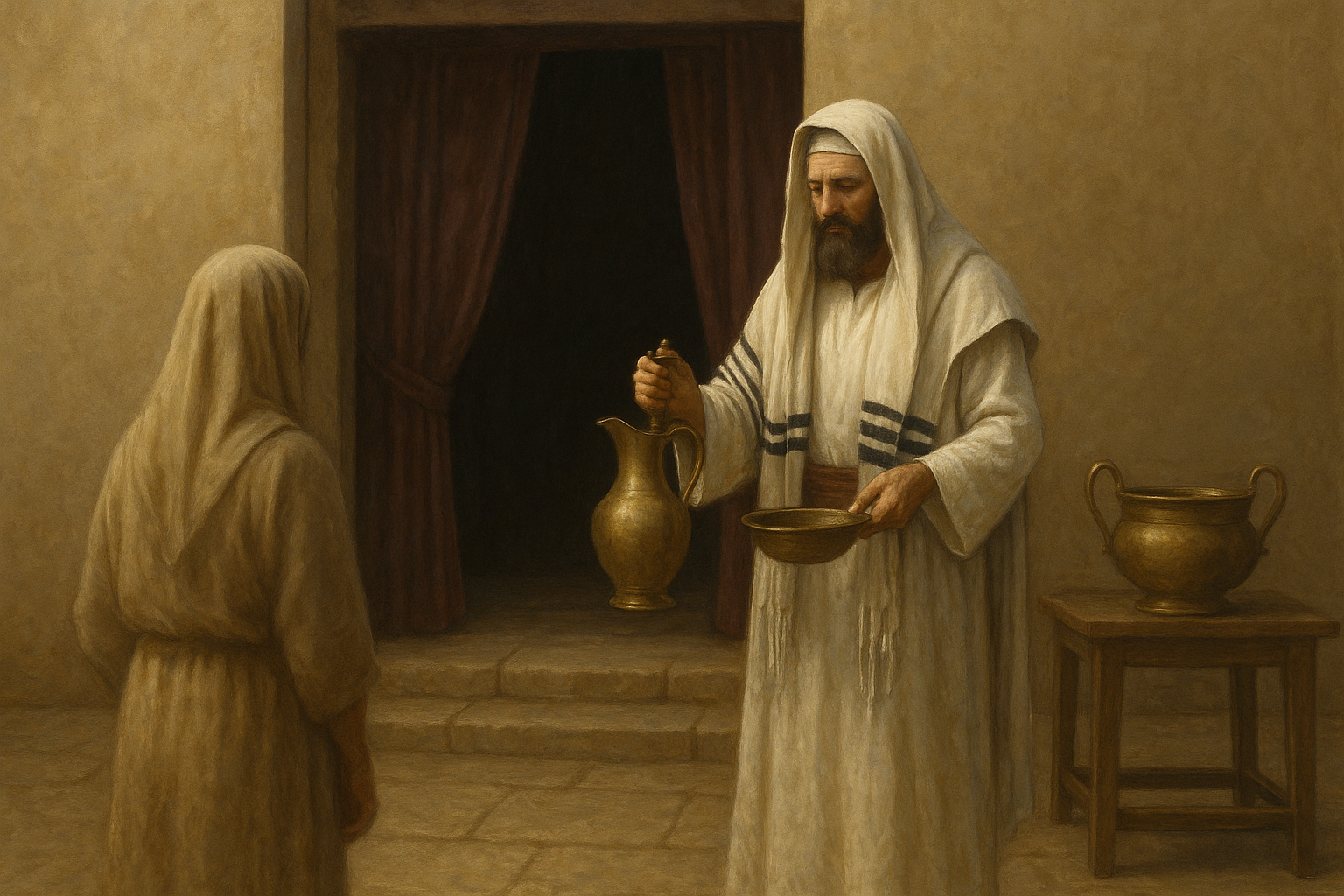 Недельная глава Насо - иллюстрация художника Йосифа Лихтарева