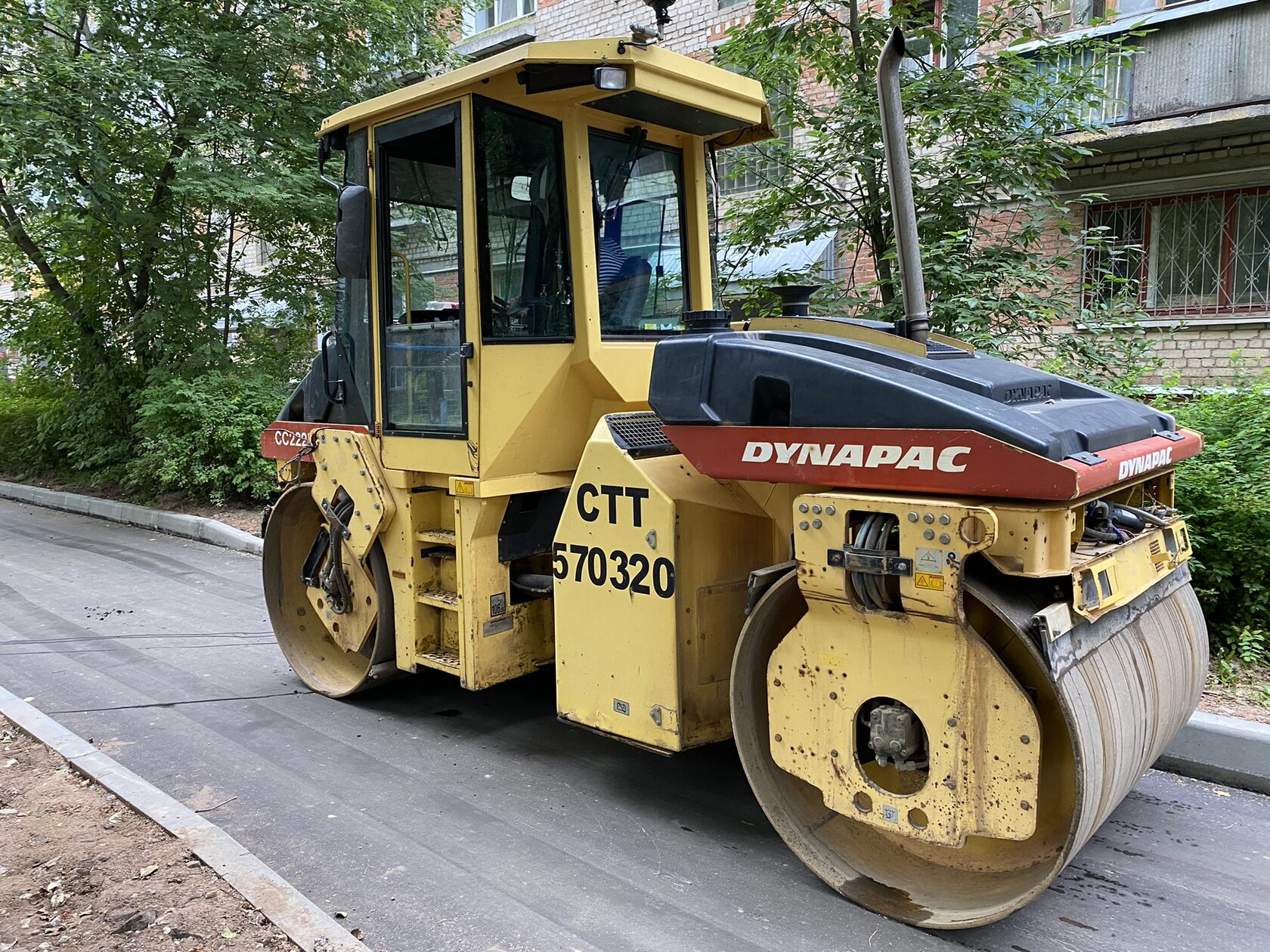 гладковальцовый каток