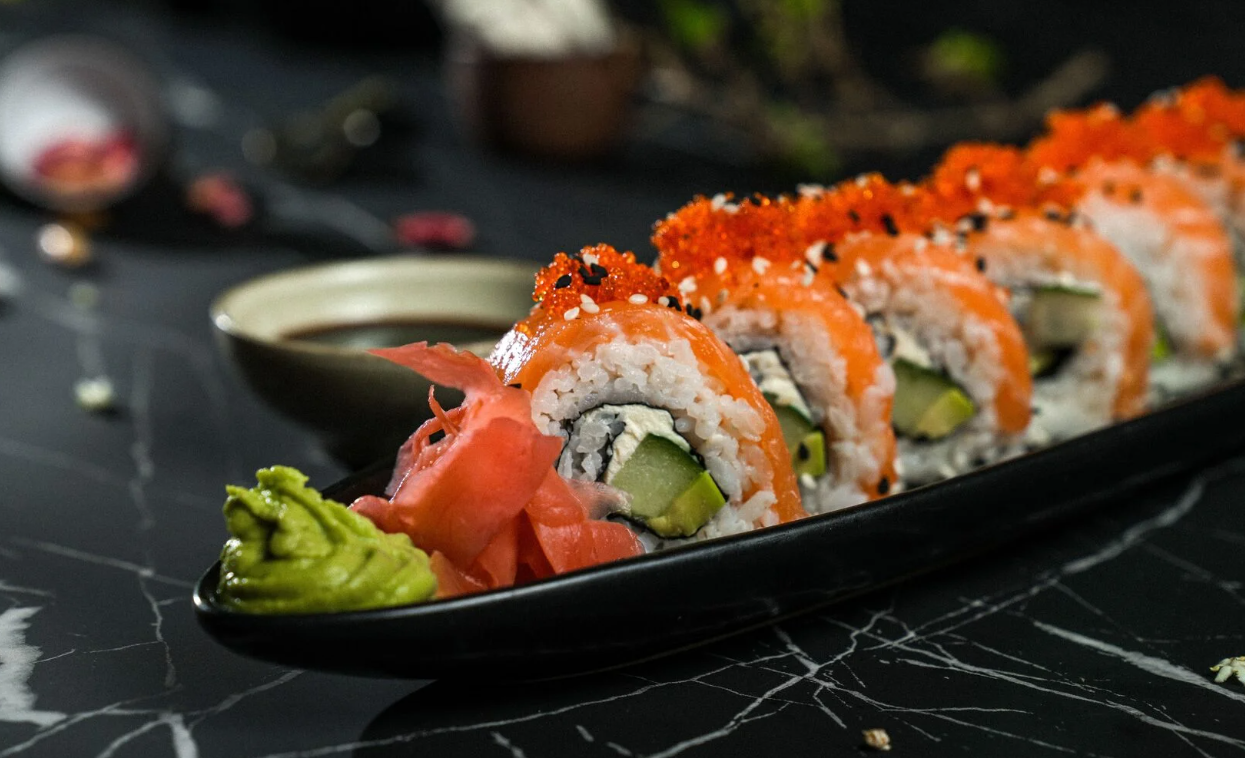 Sushi at eden Uluwatu