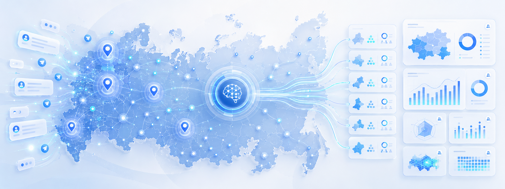 GEO-фильтрация целевых сообщений в Telegram по городам и регионам