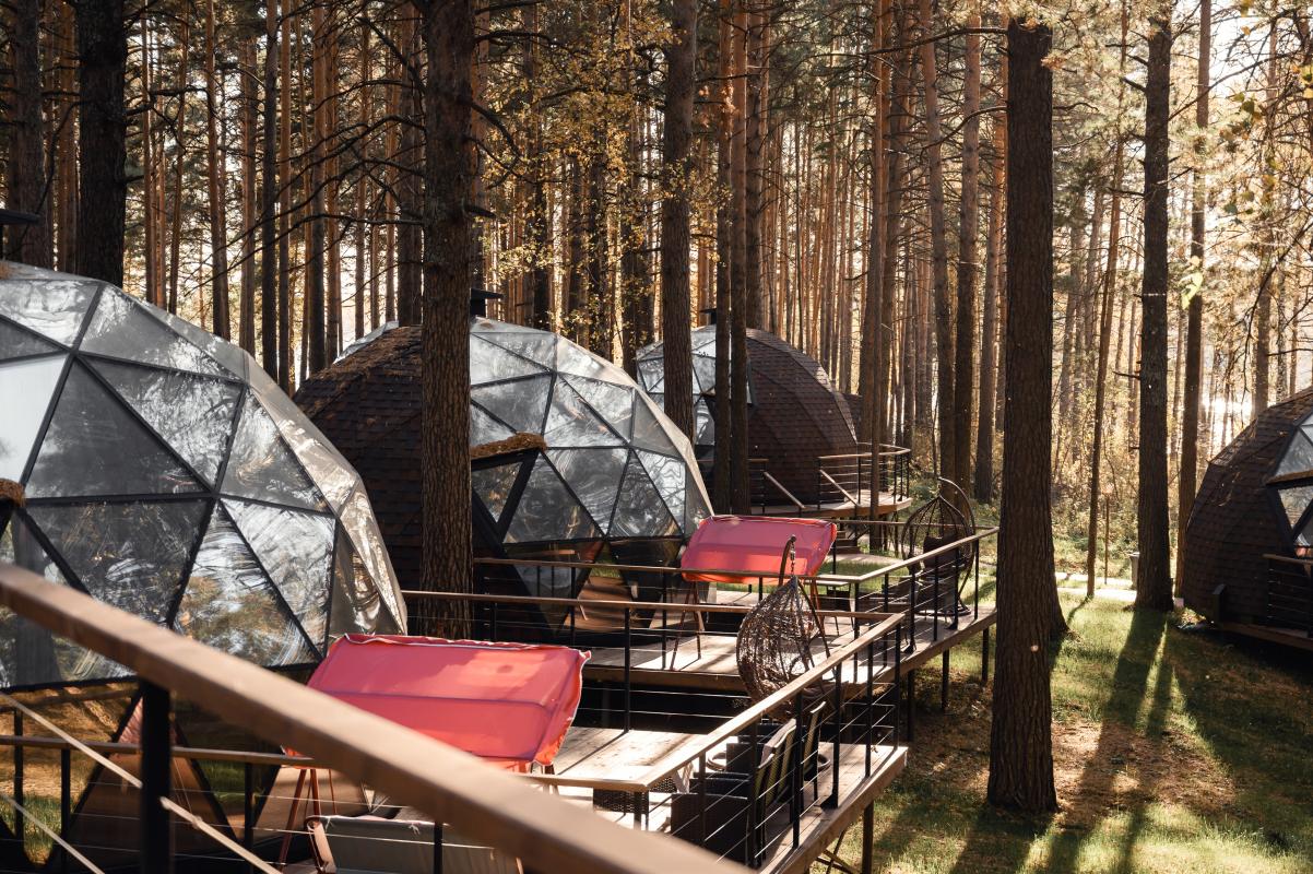 Дом сфера в Новосибирске