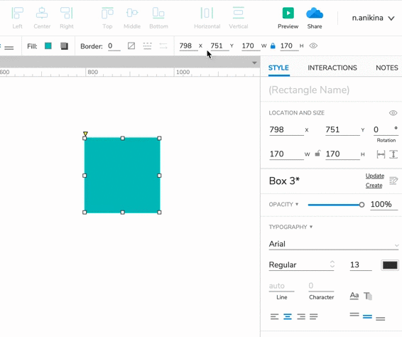 Пропорциональное масштабирование фигуры