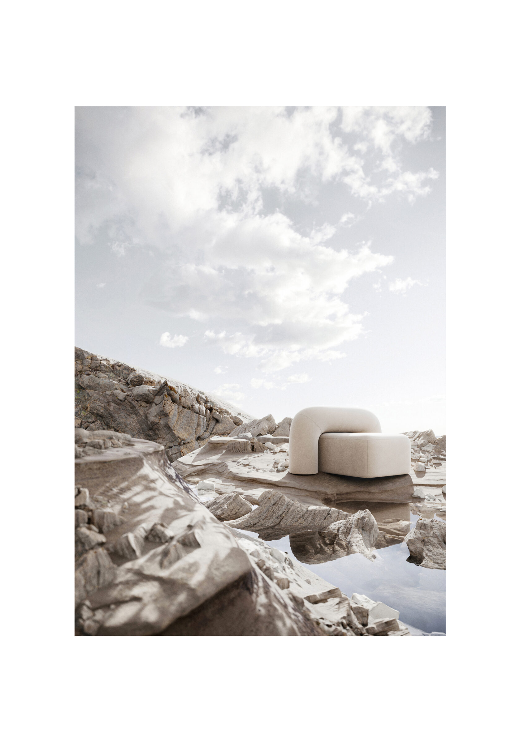 Тени от деревьев на предметах в интерьере