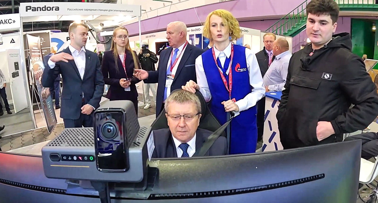 демонстрация системы Montrans DVR