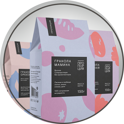 Смеси для завтраков, гранола