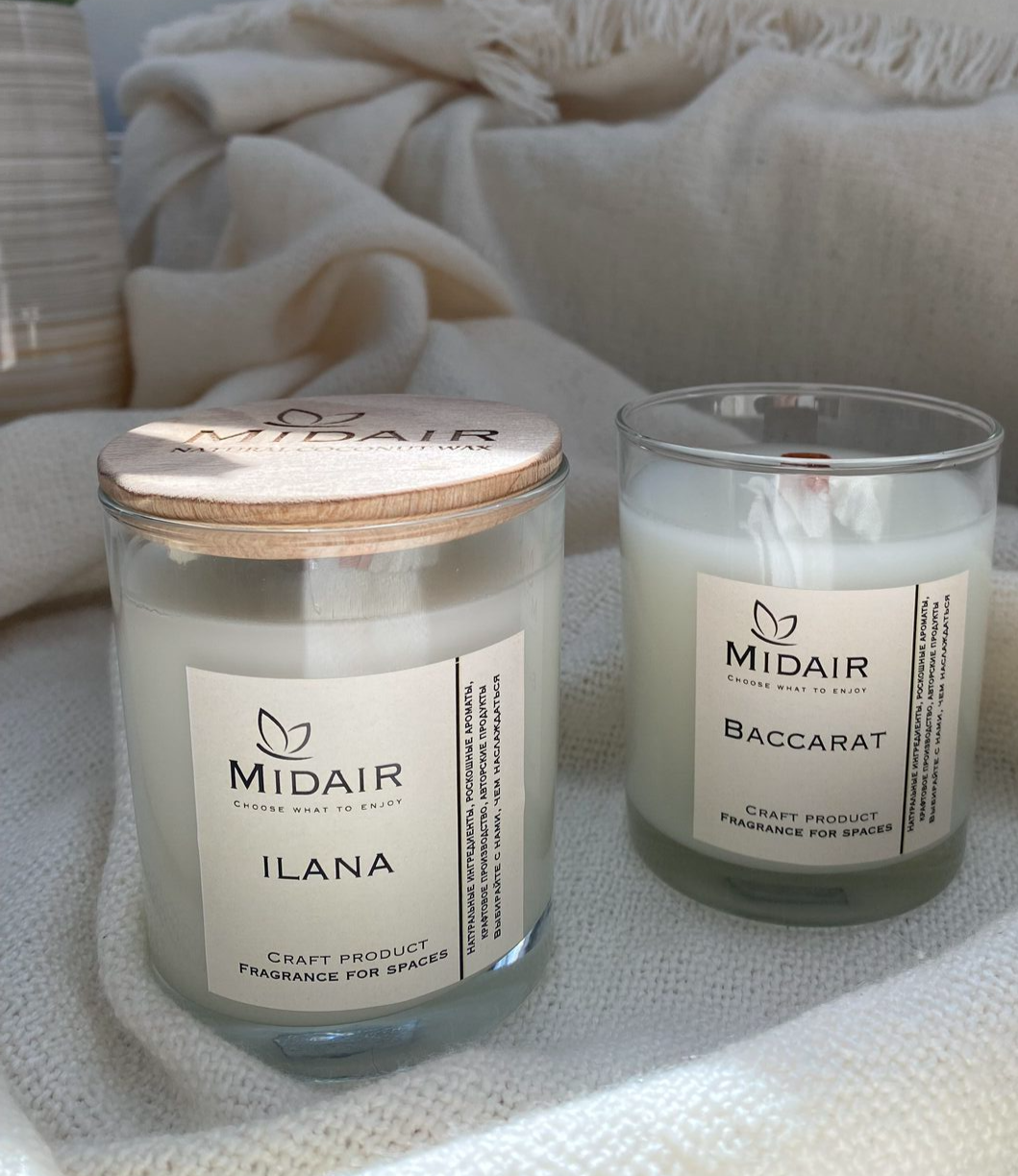 Coconut wax candles Midair