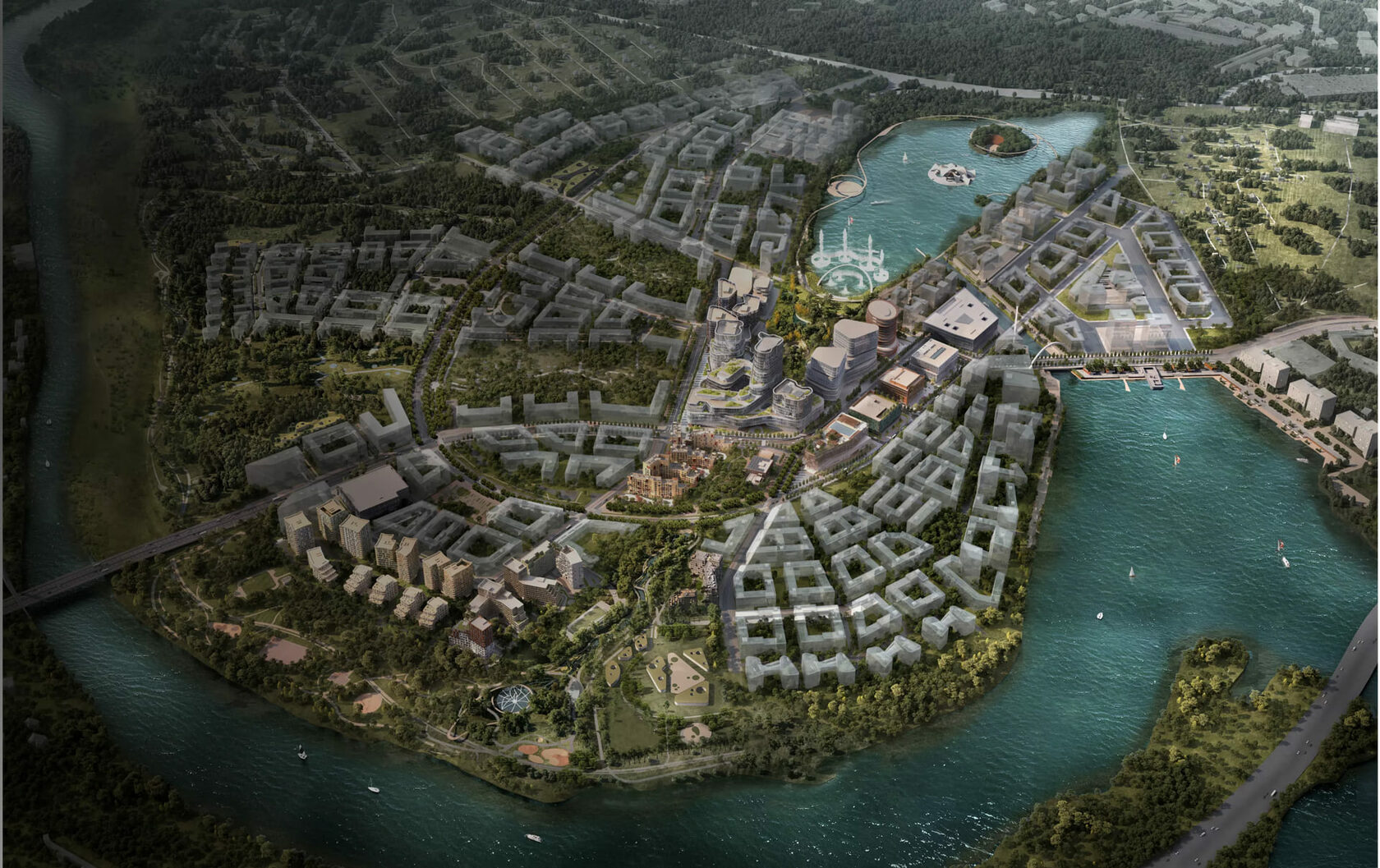 район у реки