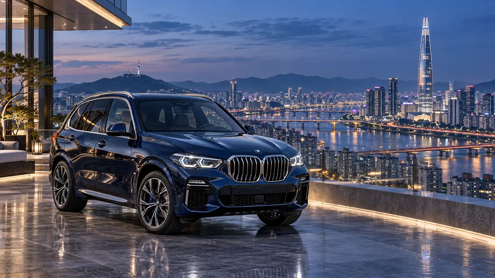 BMW X5 — концептуальная автомобильная фотография