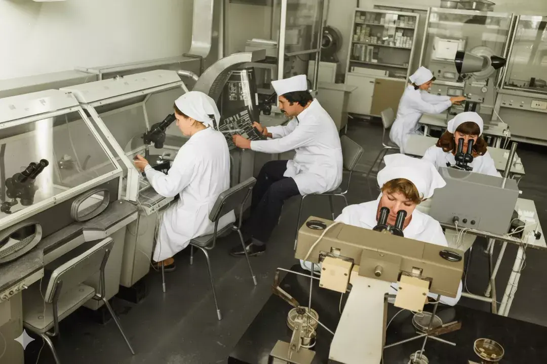 Исследования в советской электротехнической лаборатории