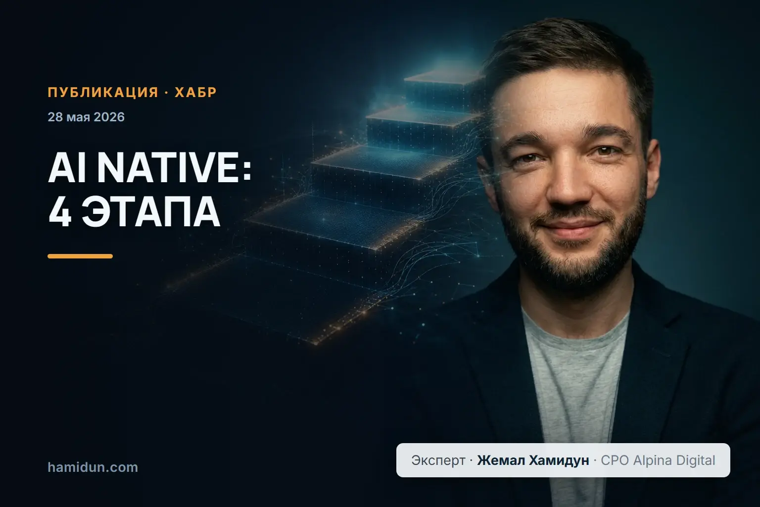 Путь команды к AI Native: рабочая методология из 4 этапов, проверенная на 40+ клиентах