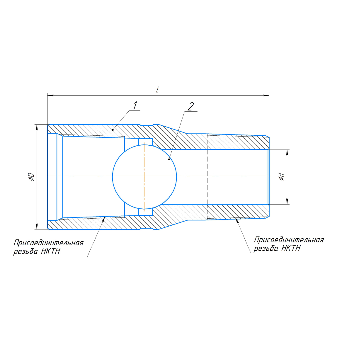 Опрессовочный клапан НКТ от производителя