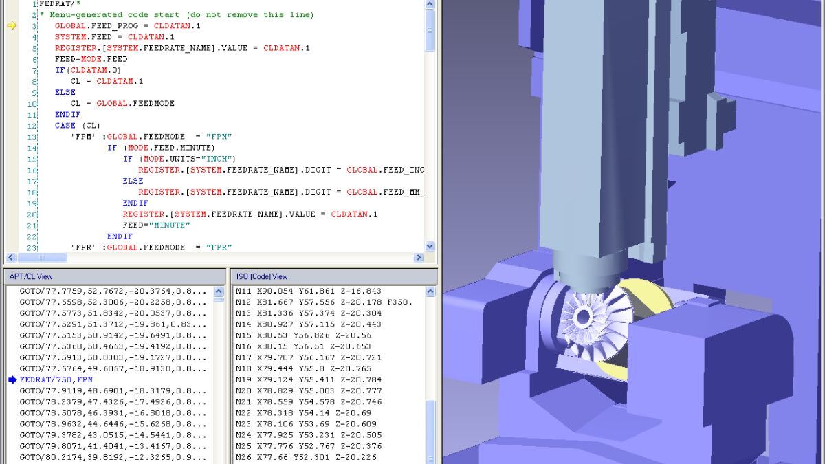 тринитум разработка постпроцессоров СПРУТКАМ SPRUTCAM CATIA NX