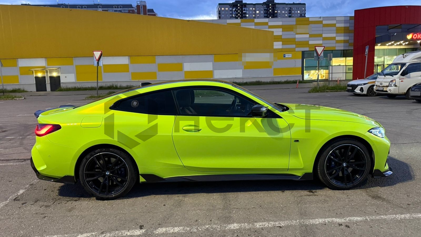 Легализация аэродинамического обвеса BMW M440i xDrive