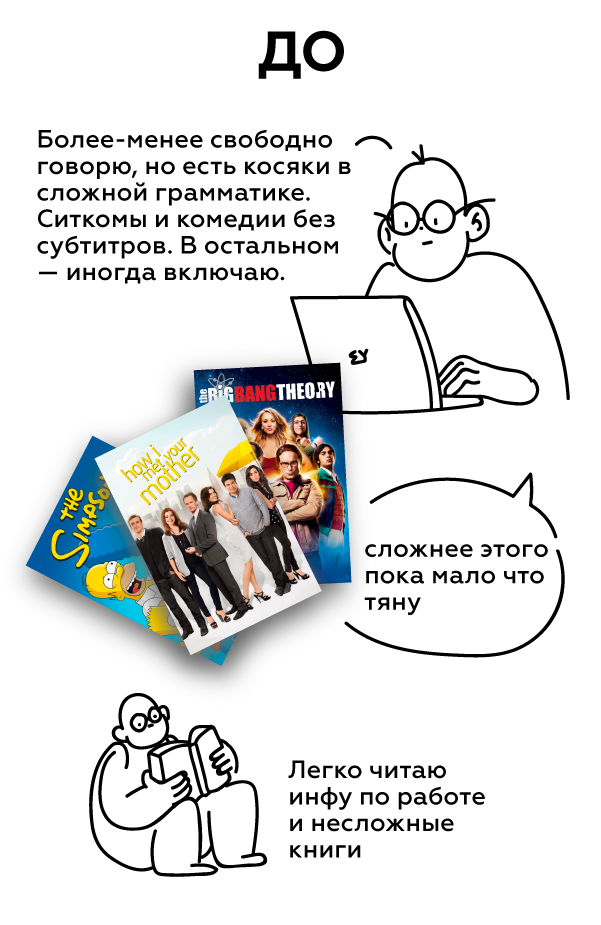 смотреть на английском