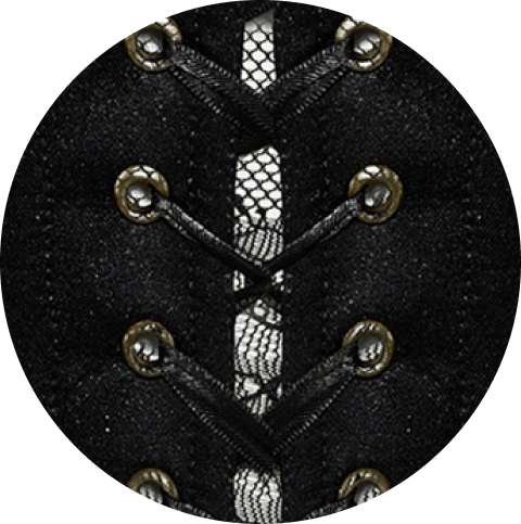 Затяжка на корсете